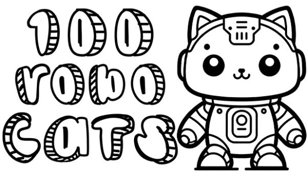 постер к 100 Robo Cats (2024)