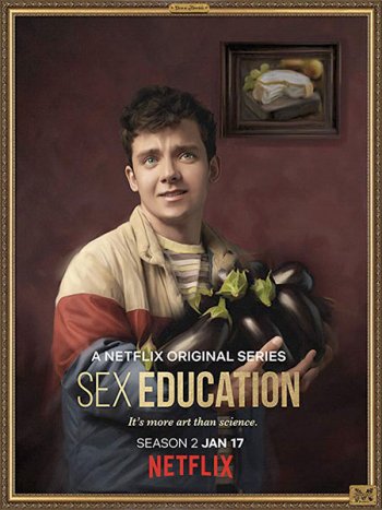 постер к Половое воспитание / Сексуальное просвещение (2 сезон) / Sex Education (2020) WEB-DLRip