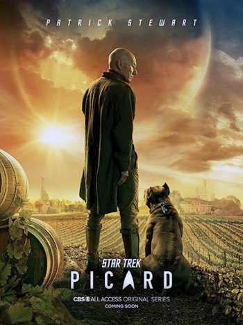 постер к Звёздный путь: Пикар (1 сезон) / Star Trek: Picard (2020) WEB-DLRip