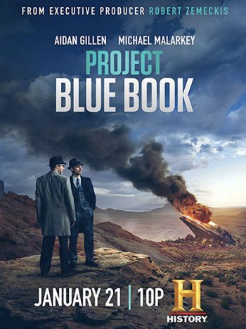 постер к Проект засекречен / Проект «Синяя книга» (2 сезон) / Project Blue Book (2020) WEB-DLRip