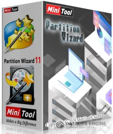 постер к MiniTool Partition Wizard 12.0 Enterprise + Rus