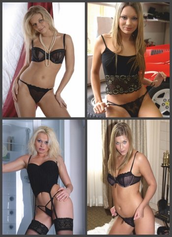 постер к Blondes in Black Lingerie (June 2020)