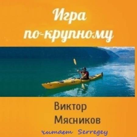 постер к Виктор Мясников - Игра по крупному (Аудиокнига)