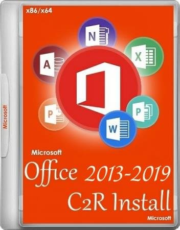 постер к Office 2013-2019 C2R Install / Lite 7.06 Portable