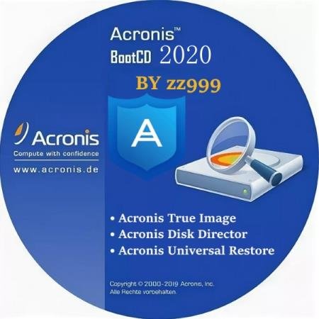 постер к Acronis BootCD 2020 by zz999 2020.08