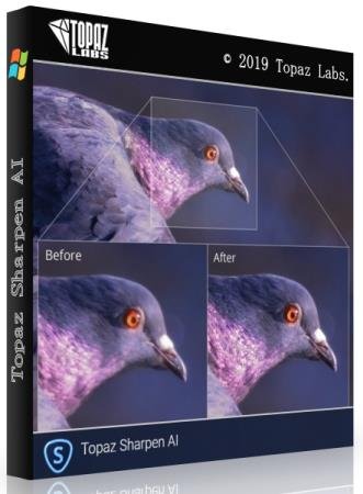постер к Topaz Sharpen AI 2.1.5 RePack & Portable by TryRooM
