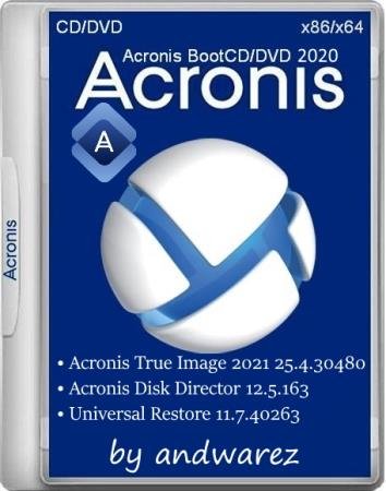 постер к Acronis BootCD/DVD by andwarez 31.08.2020