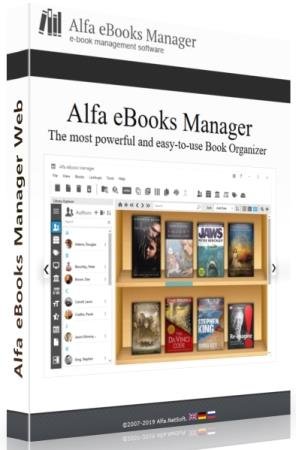 постер к Alfa eBooks Manager Pro / Web 8.4.42.1