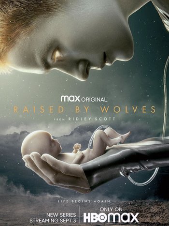 постер к Воспитанные волками (1 сезон) / Raised by Wolves (2020) WEB-DLRip