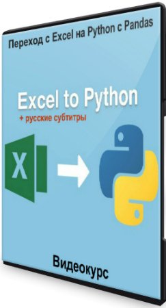 постер к Переход с Excel на Python с Pandas (2020) Видеокурс