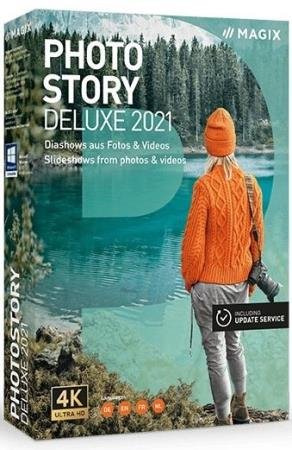 постер к MAGIX Photostory 2021 Deluxe 20.0.1.62