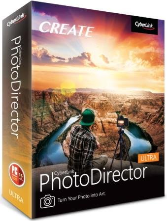 постер к CyberLink PhotoDirector Ultra 12.0.2228.0 RUS Portable by conservator