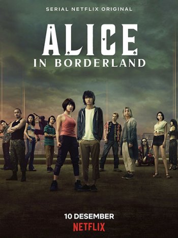 постер к Алиса в Пограничье (1 сезон) / Alice in Borderland (2020) WEB-DLRip