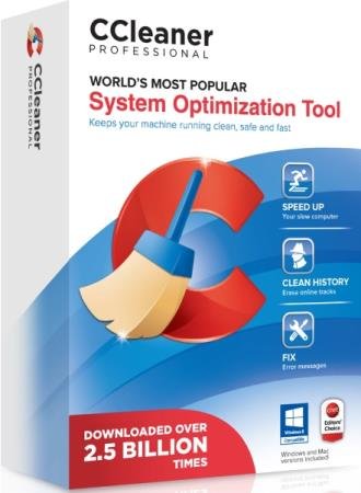 постер к CCleaner 5.76.8269 Free / Professional / Business / Technician RePack & Portable by KpoJIuK