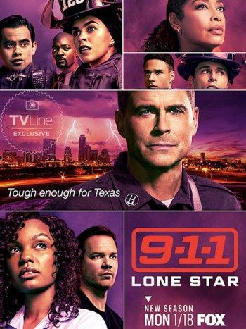 постер к 9-1-1: Одинокая звезда (2 сезон) / 9-1-1: Lone Star (2021) WEB-DLRip