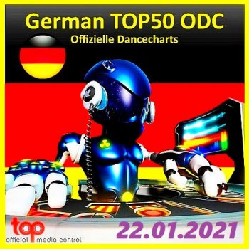 постер к German Top 50 ODC Official Dance Charts [22.01] (2021)