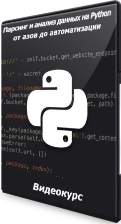 постер к Парсинг и анализ данных на Python: от азов до автоматизации (2020) Видеокурс
