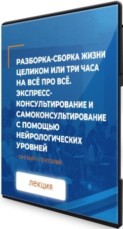 постер к Разборка-сборка жизни целиком. Экспресс-консультирование и самоконсультирование с помощью нейрологических уровней (2021) Лекция