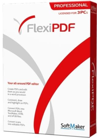 постер к SoftMaker FlexiPDF 2019 Professional 2.1.0