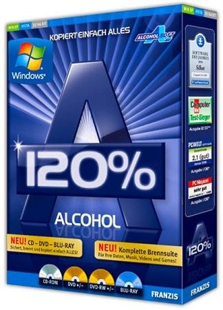 постер к Alcohol 120% 2.1.1 Build 422 Final Retail