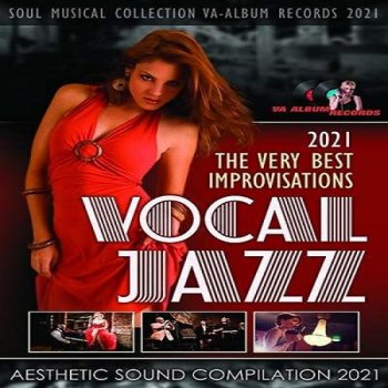 постер к The Very Best Improvisations. Vocal Jazz Music (2021) MP3