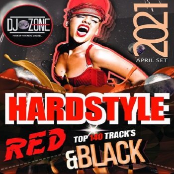 постер к Red & Black: Hardstyle DJ Zone (2021) MP3