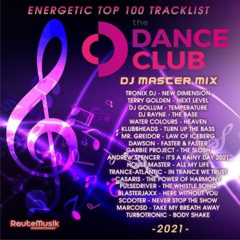 постер к Dance Club Music: Top 100 Energetic (2021) MP3