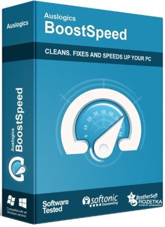постер к Auslogics BoostSpeed 12.1.0.0 RePack & Portable by KpoJIuK