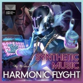 постер к Harmonic Flyght: Synthspace Music (2021) MP3