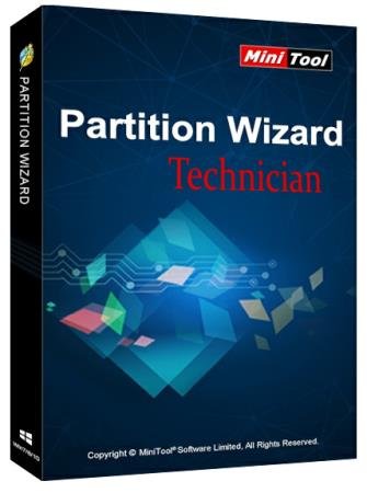 постер к MiniTool Partition Wizard Technician 12.5 + Rus