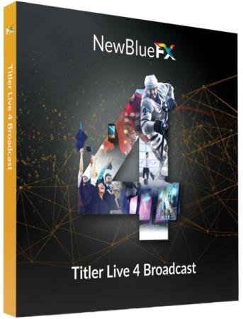 постер к NewBlue Titler Live 4 Broadcast 4.1.210630