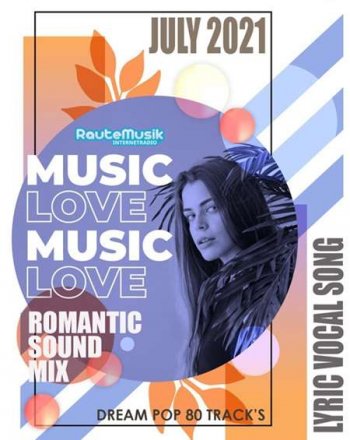 постер к Music Love: Romantic Sound Mix (2021) MP3