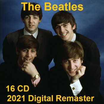 постер к The Beatles (Digital Remaster) 16 CD (2021) FLAC