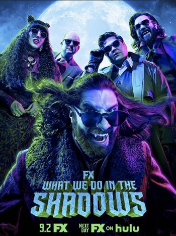 постер к Чем мы заняты в тени / Реальные упыри (3 сезон) / What We Do in the Shadows (2021) WEB-DLRip