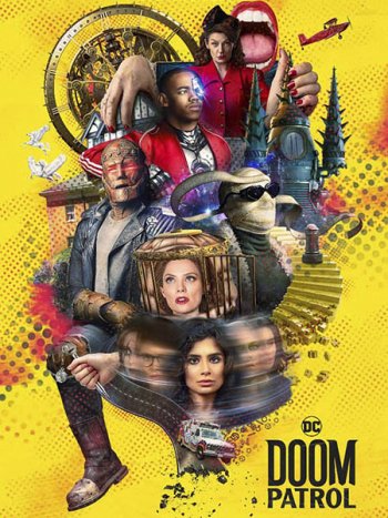 постер к Роковой патруль (3 сезон) / Doom Patrol (2021) WEB-DLRip