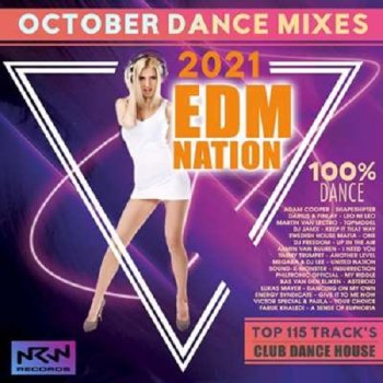 постер к EDM Nation: October Dance Mixes (2021) MP3