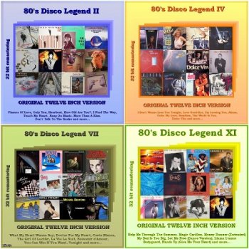 постер к 80's Disco Legend. Vol 01-11 (2008-2009) MP3