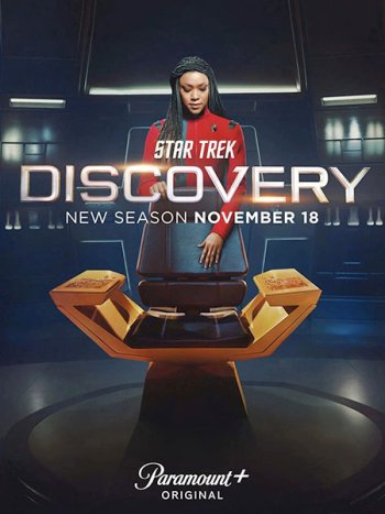 постер к Звёздный путь: Дискавери (4 сезон) / Star Trek: Discovery (2021) WEB-DLRip