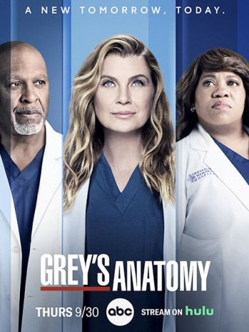 постер к Анатомия Грей / Анатомия страсти (18 сезон) / Greys Anatomy (2021) WEB-DLRip