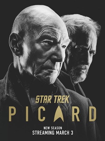 постер к Звёздный путь: Пикар (2 сезон) / Star Trek: Picard (2022) WEB-DLRip