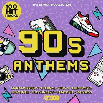 постер к 100 Hit Tracks Ultimate 90s Anthems (2022) MP3