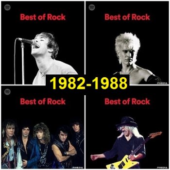 постер к Best of Rock 1982-1988 (2022) MP3