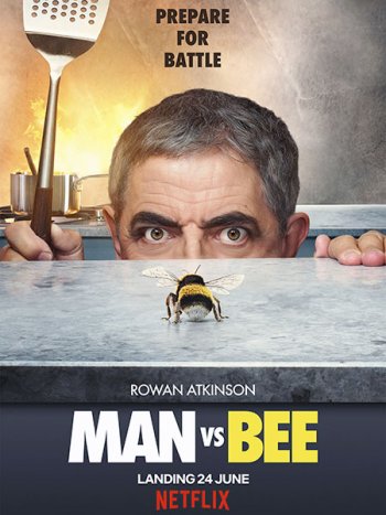 постер к Человек против пчелы (1 сезон) / Man vs. Bee (2022) WEB-DLRip