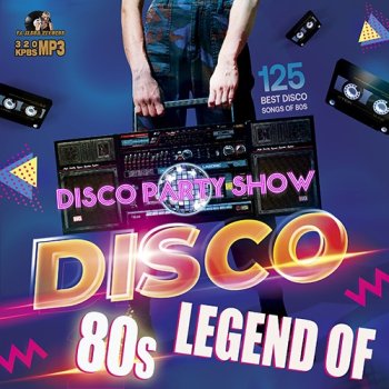 постер к Legends Of Disco 80s (2022) MP3