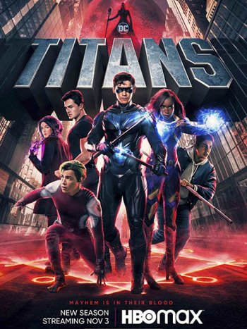 постер к Титаны (4 сезон) / Titans (2022) WEB-DLRip