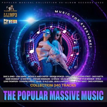 постер к The Popular Massive Music (2022) MP3