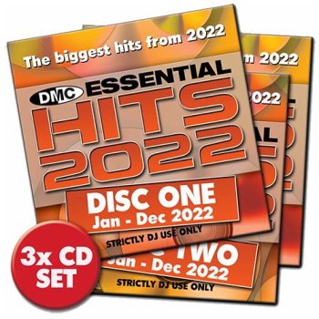 постер к DMC Essential Hits 2022 December (3CD, Compilation) (2022) MP3