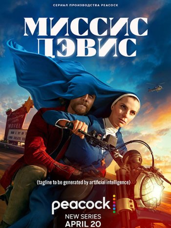 постер к Миссис Дэвис (1 сезон) / Mrs. Davis (2023) WEB-DLRip