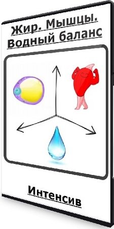 постер к Оксана Килина - Жир. Мышцы. Водный баланс (2023) Интенсив