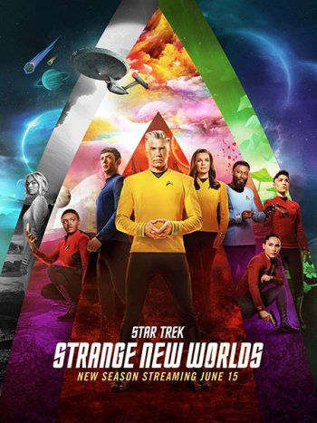 постер к Звёздный путь: Странные новые миры (2 сезон) / Star Trek: Strange New Worlds (2023) WEB-DLRip